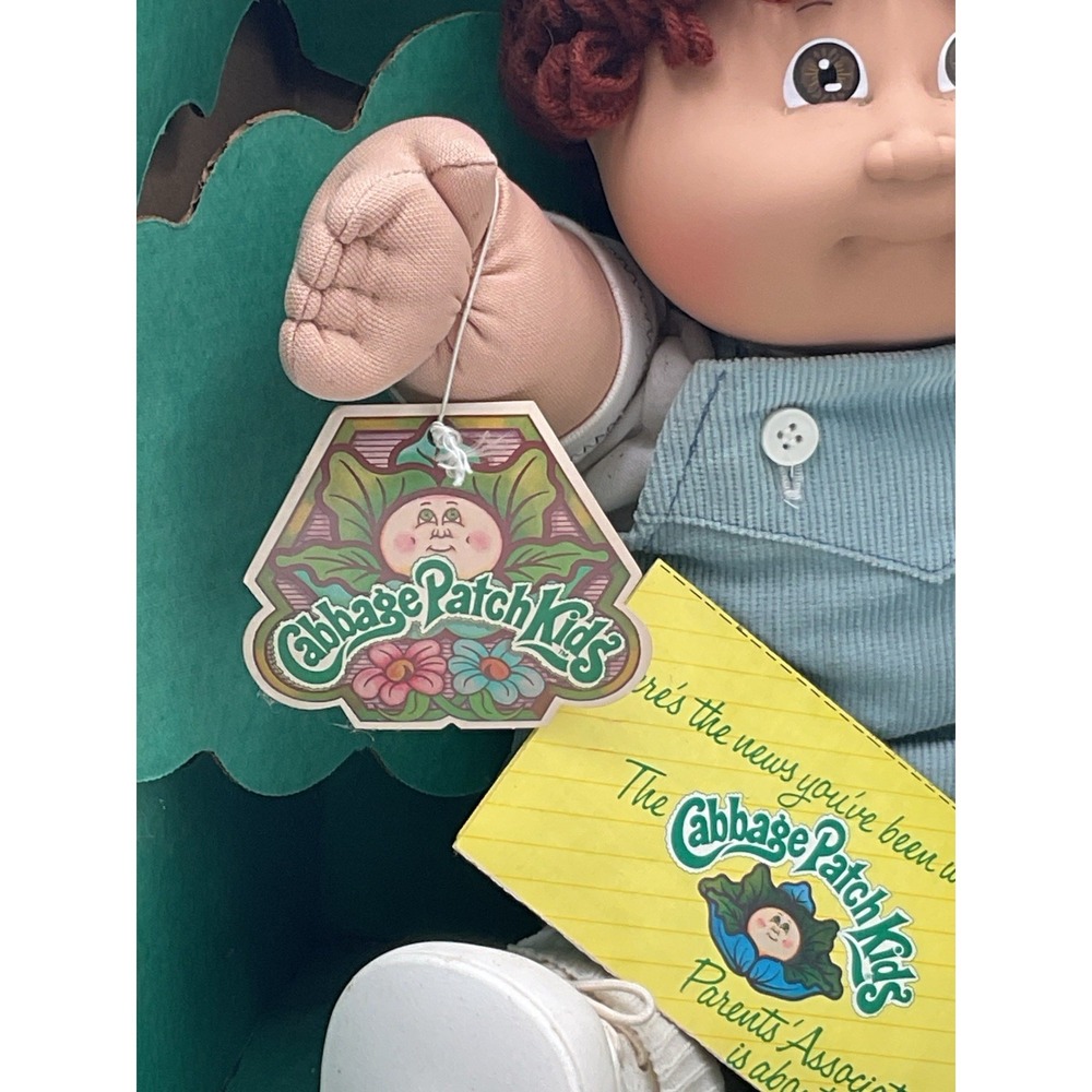 Vintage 1985 Coleco Cabbage Patch Kids In Box W/Certificate Boy, Davie Billy - Picture 4 of 11